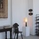 Large stoneware table lamp base | Irma Yourstone | Sweden | 1960s