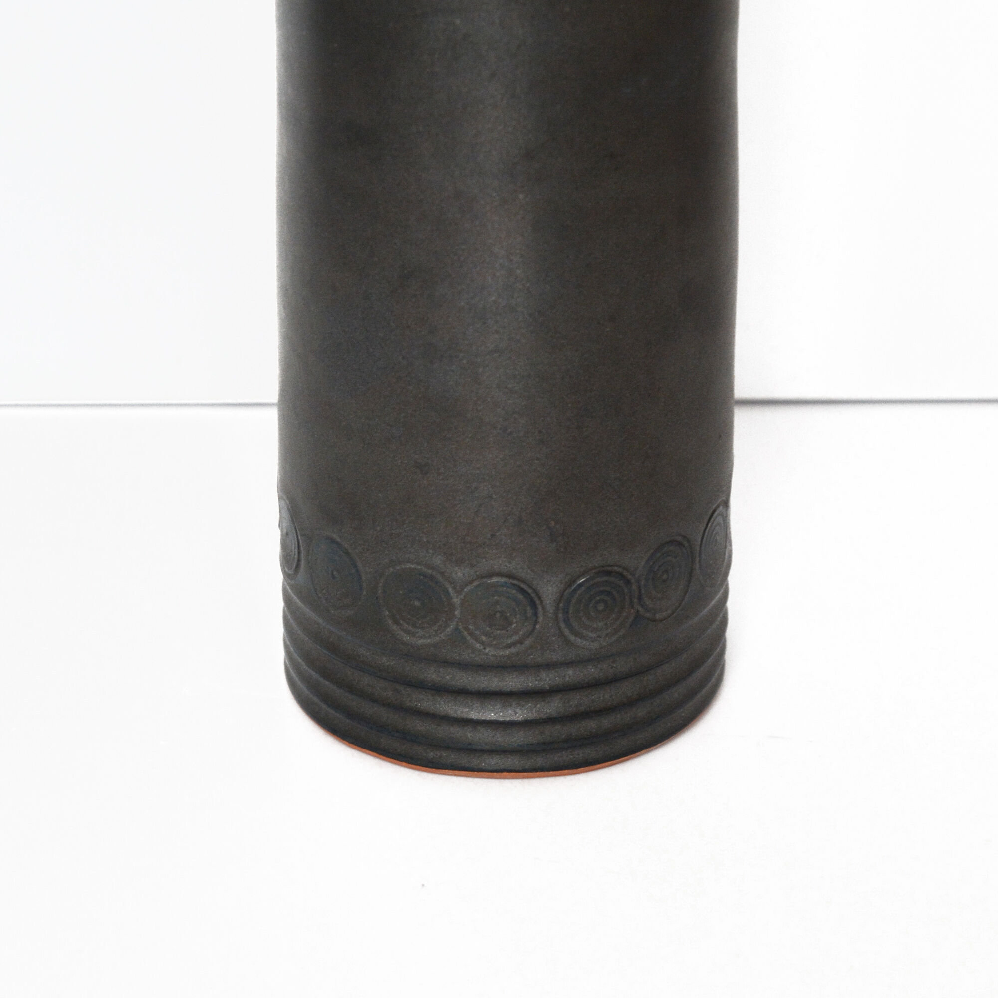 Vase en céramique Dergel Keramik Elstra, Allemagne dans les années 1960