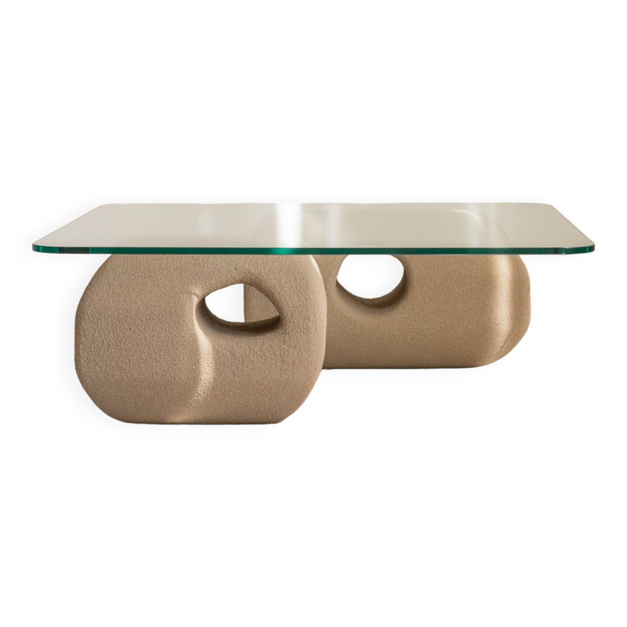 "Le Carré" coffee table from Dune ateliers