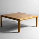 Minimalist coffee table by Van den Berghe - Pauvers, Belgium 1970s