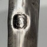 Val Saint Lambert Crystal Fruit Bowl | Silver Rim | Art Deco