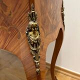 Rosewood marquetry secretary