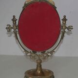 Old adjustable table mirror
