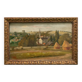 Tableau vue de Palaiseau J.Ansel 1955