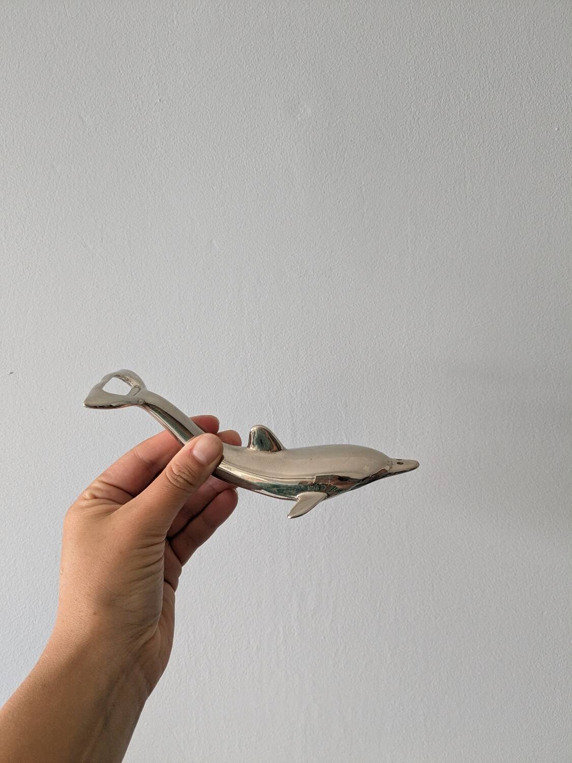 Vintage dolphin bottle opener