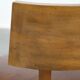 Vintage design armchair / cocktail chair made of sheepskin leather