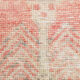 3x12 Red Beige Turkish Vintage Runner Rug,92x371Cm