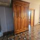 Grande armoire ancienne en noyer – fin XIXᵉ siècle – patine d’origine