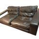 Two-seater leather sofa – Paul Daveluy by Steiner Paris – 1970s