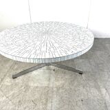 Vintage ceramic mosaic coffee table by Heins Lilienthal, 1960s