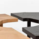 Table basse RAW – DUO, chêne massif
