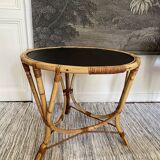 Rattan coffee table
