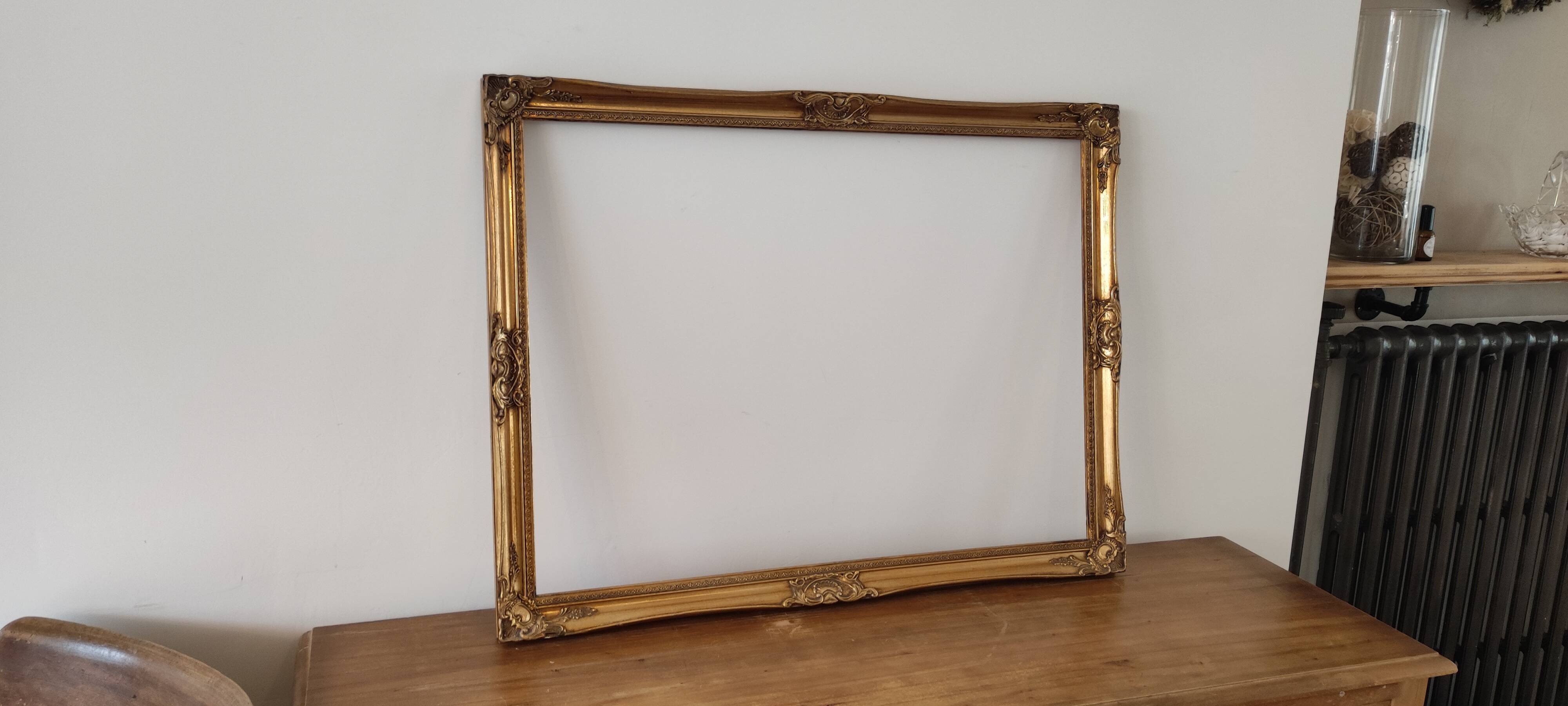 Gilded wooden frame