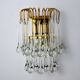 Applique drops by Venini, murano glass, italy, 1960