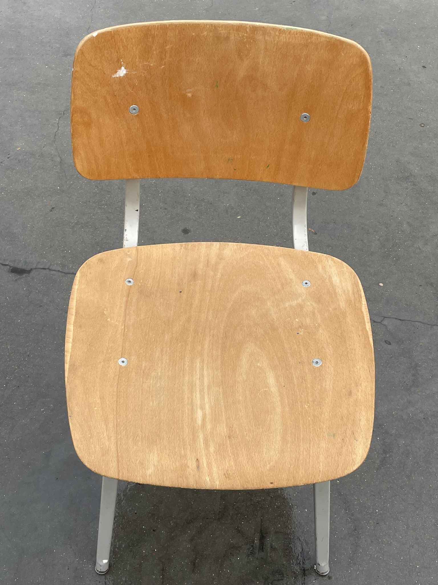 Set of 4 first edition Revolt chairs, Friso Kramer for Ahrend de Cirkel