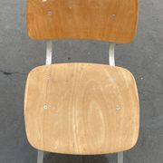 Set of 4 first edition Revolt chairs, Friso Kramer for Ahrend de Cirkel
