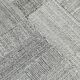 2x8 Kilim White Black Solid Kilim Runner Rug, 72x254Cm