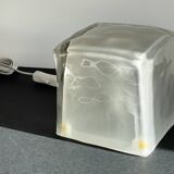 Vintage ikea glass mood lamp