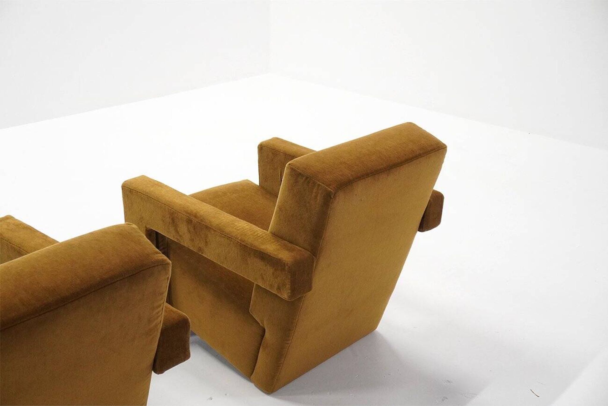Utrecht 637 Lounge Chairs by Gerrit Rietveld for Cassina, 1990s, Set of 2