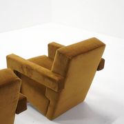Utrecht 637 Lounge Chairs by Gerrit Rietveld for Cassina, 1990s, Set of 2