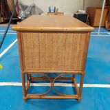 Rattan desk