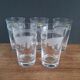 5 new crystal glasses from Arques, Nîmes model.