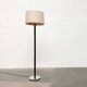 Lampadaire en cuir modèle Flet par Jo Hammerborg pour Fog & Mørup, Danemark années 1960