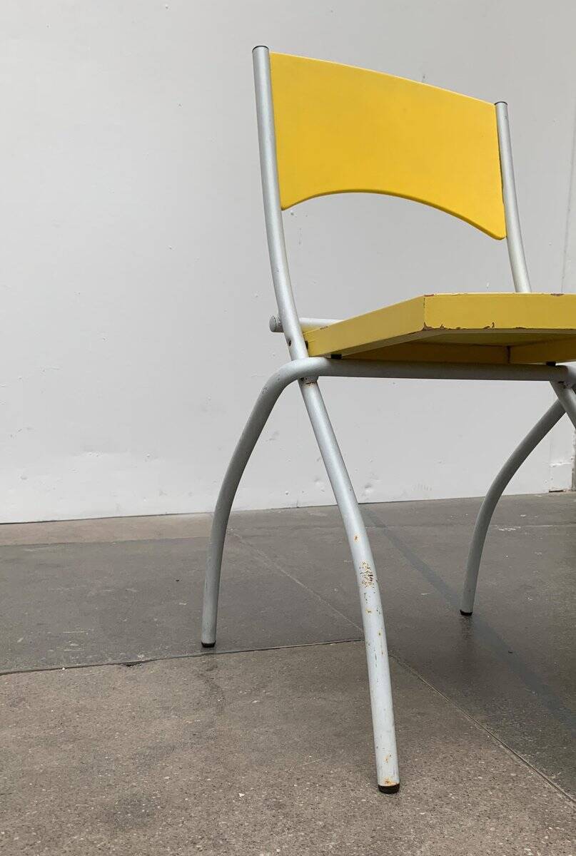 Vintage Italian folding chair by Fly Line