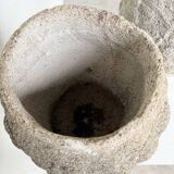 Pair of cement planters, 1900