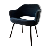 Blue armchair in the 1970s