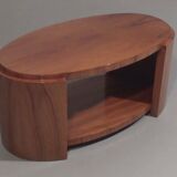 Art Deco French light-wood coffee table