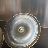 Pair of gilded bronze candlesticks