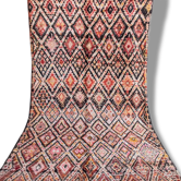 Marmousha Rare, 330 x 175 authentic hand made wool rug