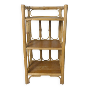 Table de chevet en rotin