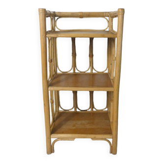 Table de chevet en rotin