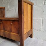 Banc coffre ancien en  bois