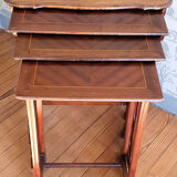 Suite of four nesting tables early twentieth century