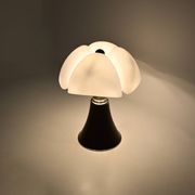 Lampe de table « Pipistrello » noire de Gae Aulenti pour Martinell