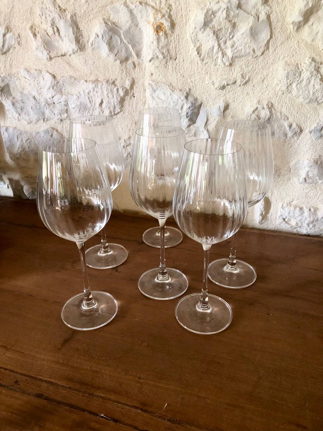 Ancient footed glasses