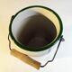 Enamelled metal pot