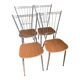 Formica and chrome chairs