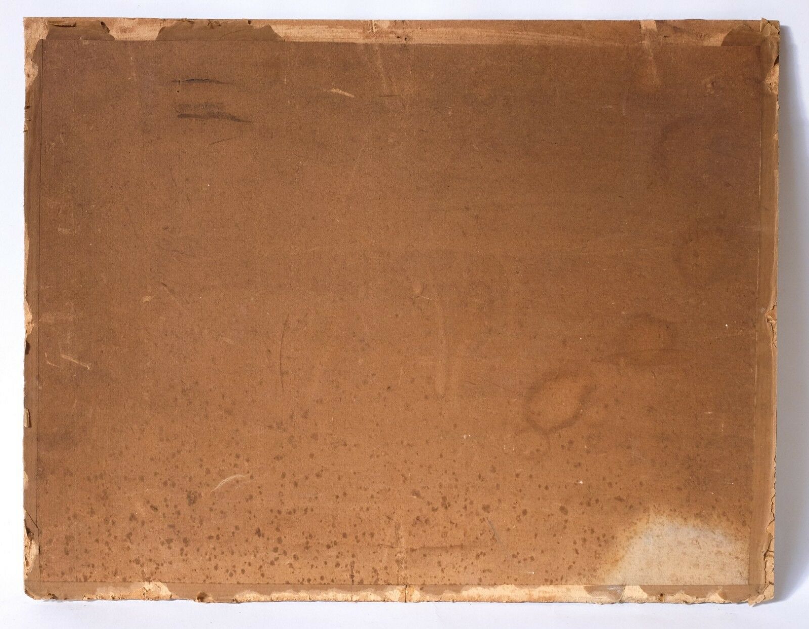 Painting by Jos Gass (XX) - provencal landscape oil on cardboard