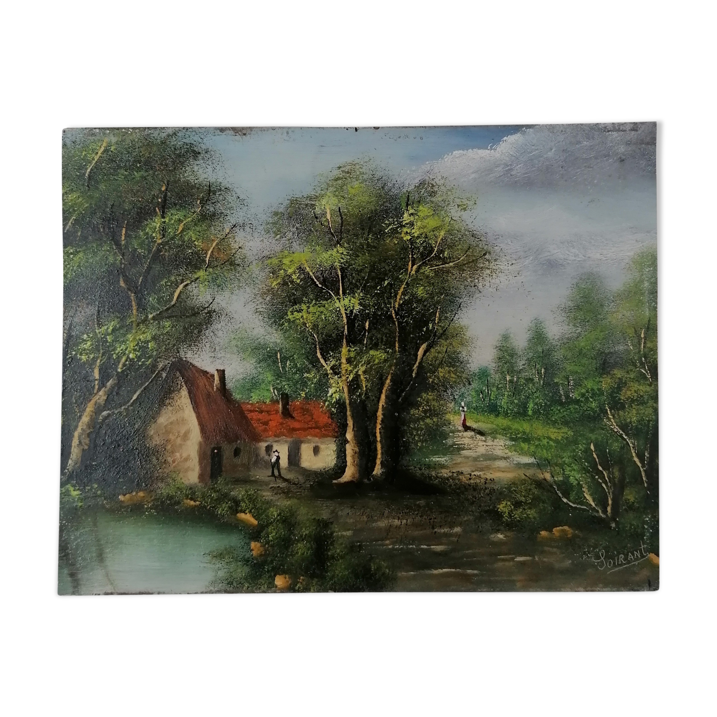 Painting by Soirant 19th century