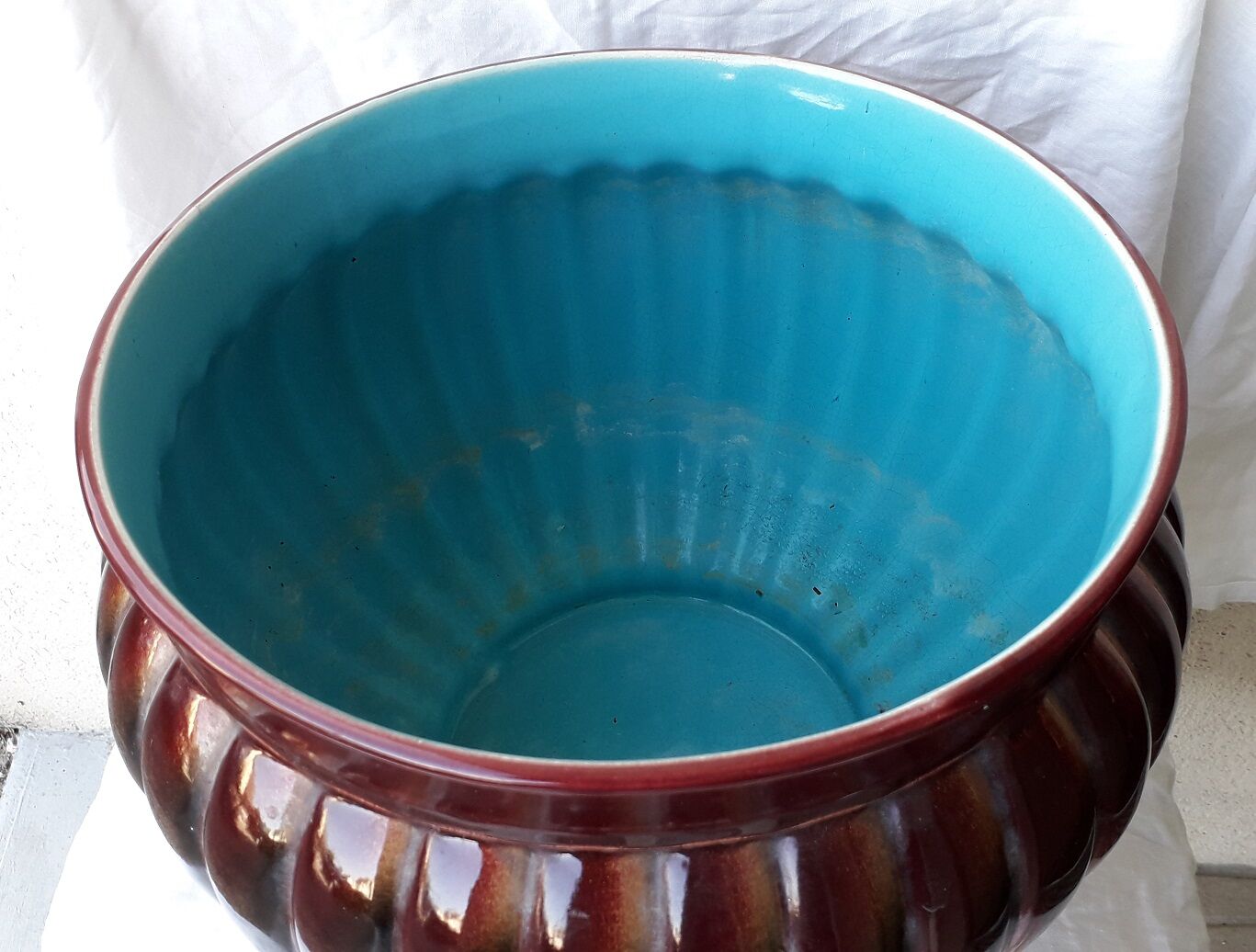Sarreguemines pot cover