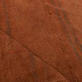 5x6 Terracotta Vintage Kilim Rug, 154x190Cm