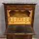 Flame mahogany writing desk – Louis-Philippe period, 19th century