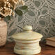 Vintage box in natural stone – Sculpted lid