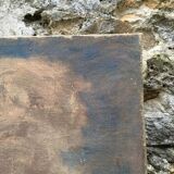 Oil on canvas country scene