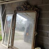 Miroir stuc doré 190x120