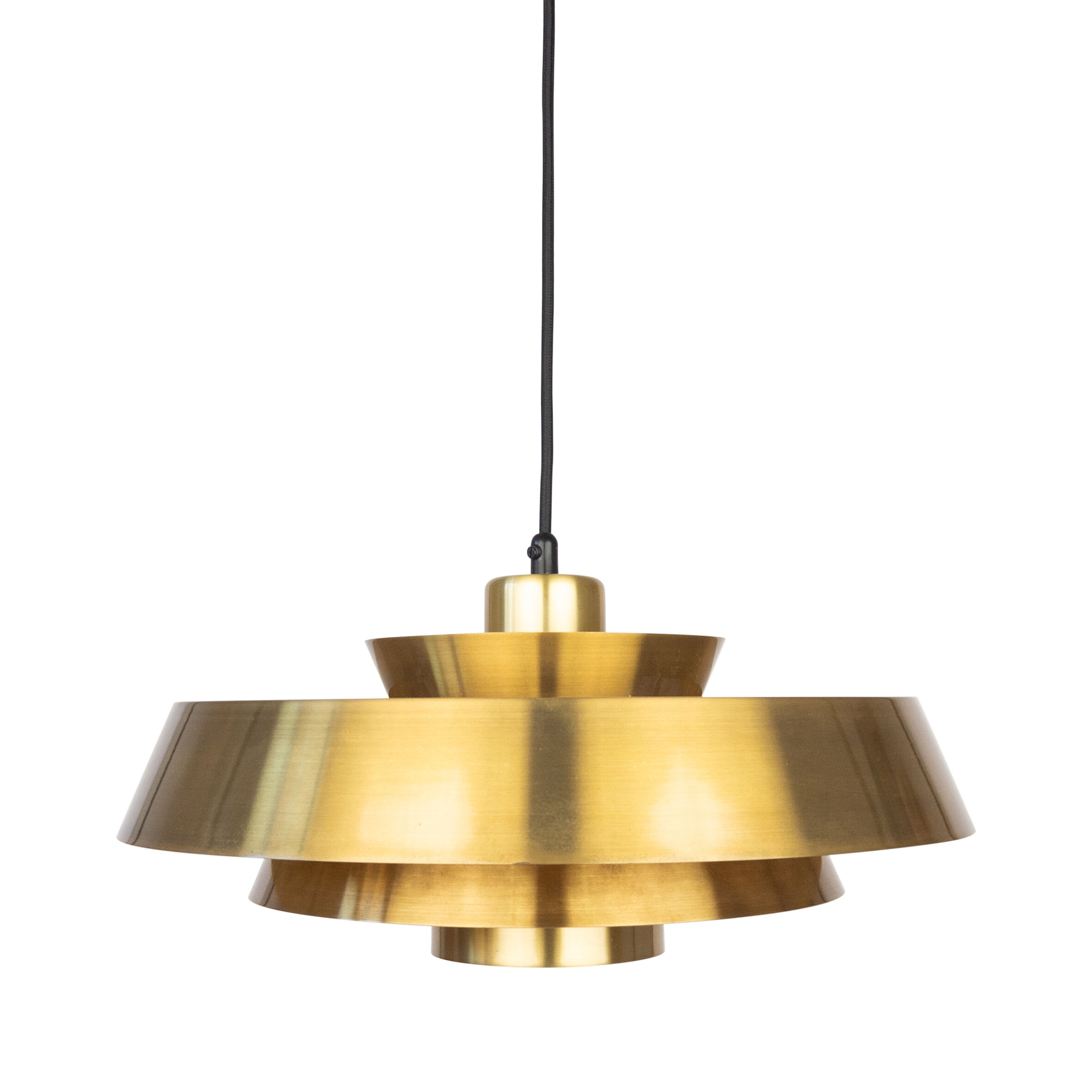 Danish vintage pendant lamp Nova by Jo Hammerborg, Fog og Morup, 1963